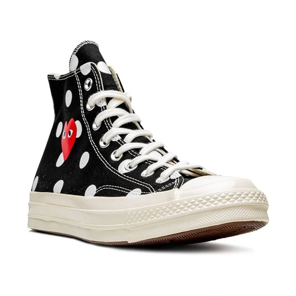 Comme Des Garçons Play x Converse Chuck 70  Hi top Sneakers - Picture 2 of 12